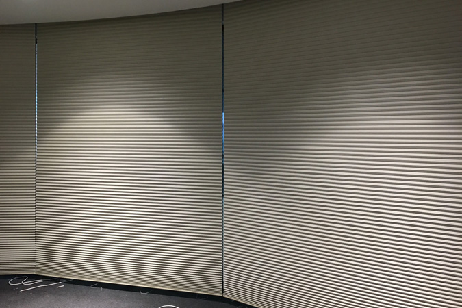 风琴帘展示