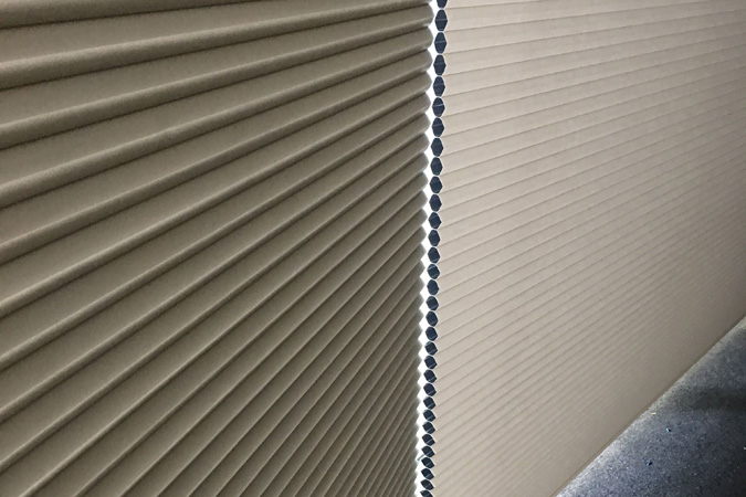 风琴帘展示